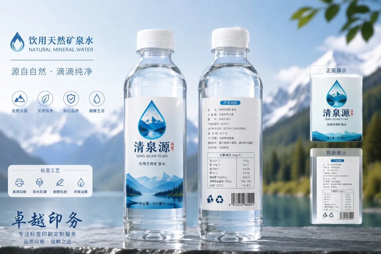 饮用水标签